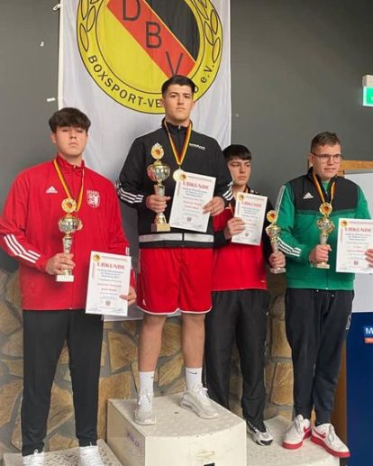 Endrit Ademi ist Deutscher Meister 2021 im Superschwergewicht