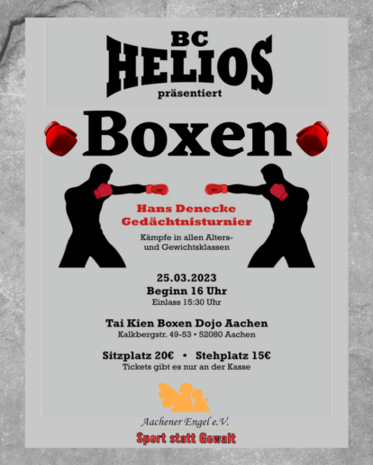 Hans-Denecke-Gedächtnisturnier vom 25.03.2023