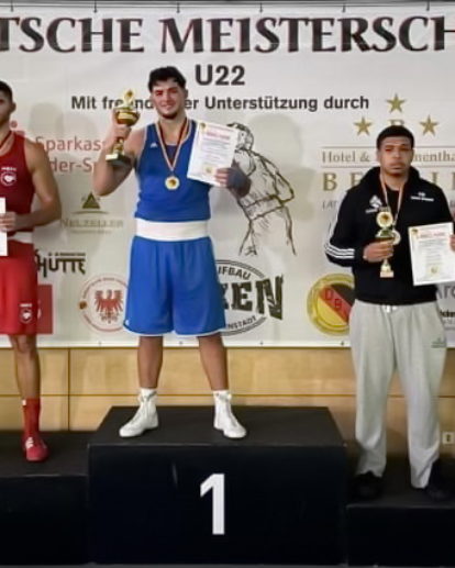 Ismet Ademi ist Deutscher Meister U 22