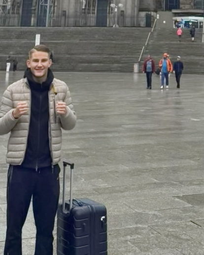 Marko auf dem Weg zur EM nach Tschechien