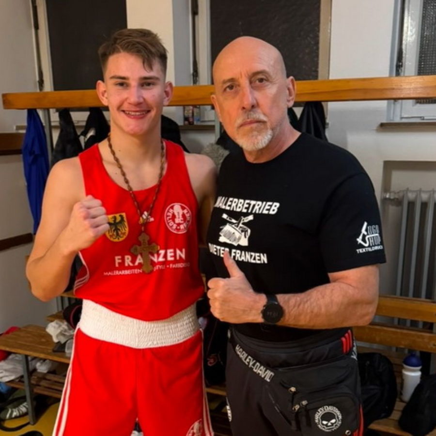 Marco mit Herrmann